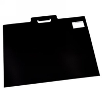 Foldermate Art Portfolio A2 Economy PP with handle Black