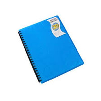 Bantex Display Book Refillable Jewel PP A4 30 Pockets - Blue