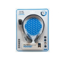 Headphone With Mic & Volume Control - Suit For Mobile Device - 3.5Mm Jack *