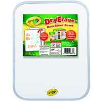 Dry Erase Board Crayola 280X215Mm Dual Sided (98-8637)