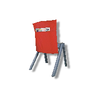 Chair Bag Nylon 42 X45 Cm Red 5227