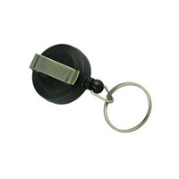 Retractable Plastic Reel With Key Ring